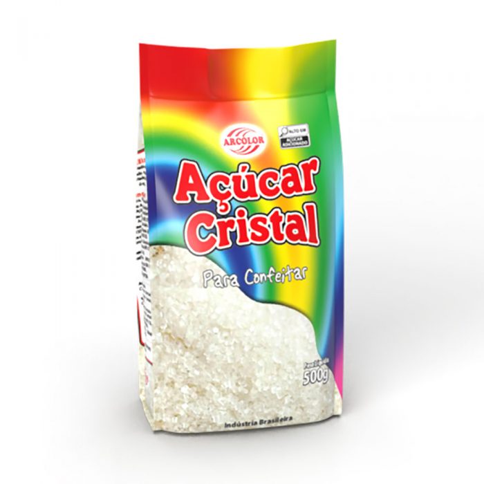 Açúcar Cristal Arcólor 500g Branco