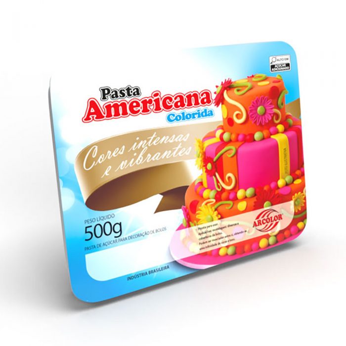 Pasta Americana Colorida  Arcólor