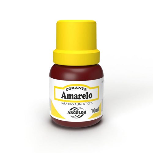 Corante Líquido 10ml Amarelo