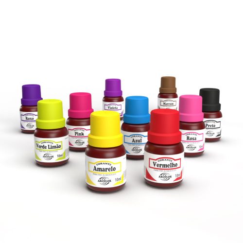 Corante Líquido 10ml Grupo