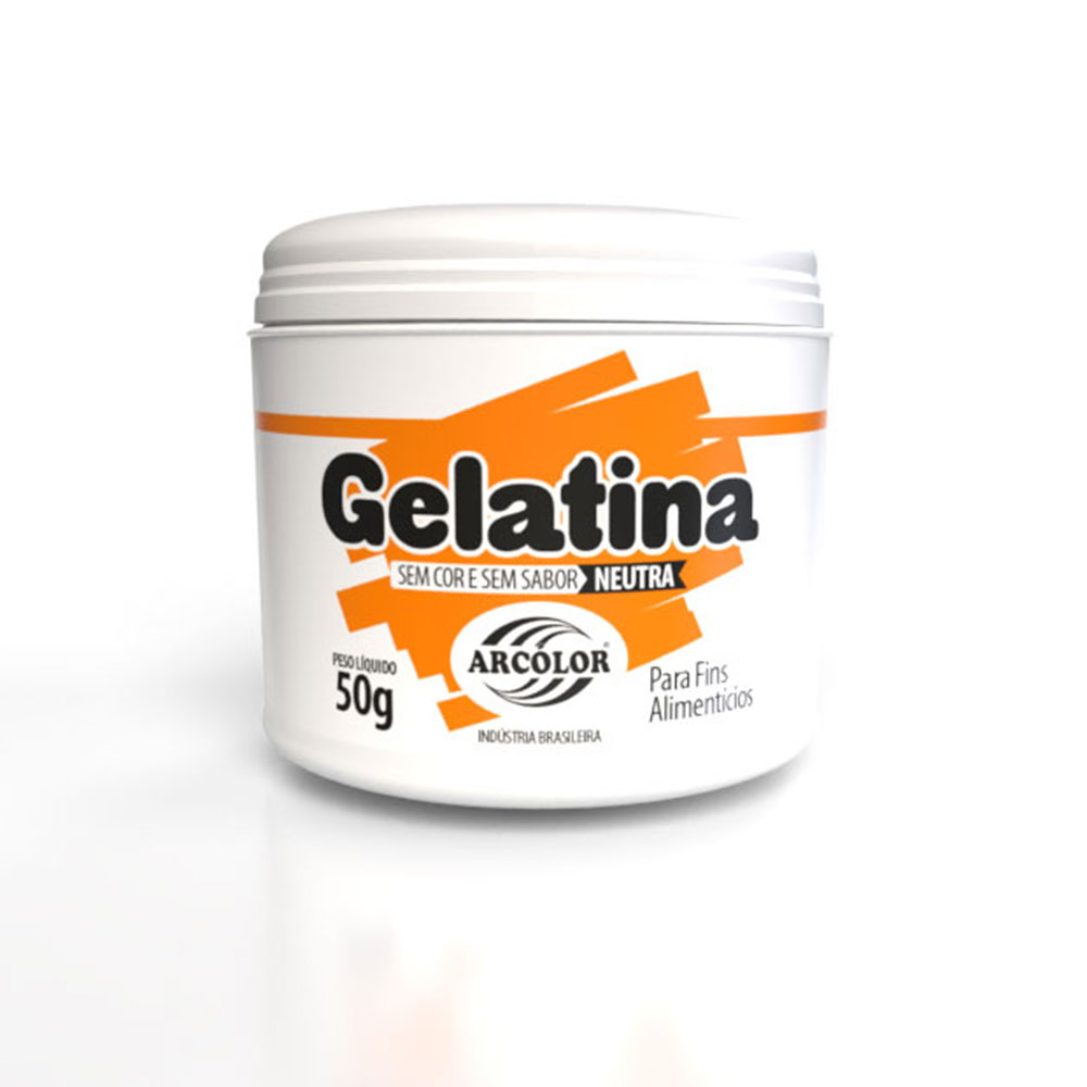 Gelatina Neutra 50g Arcólor