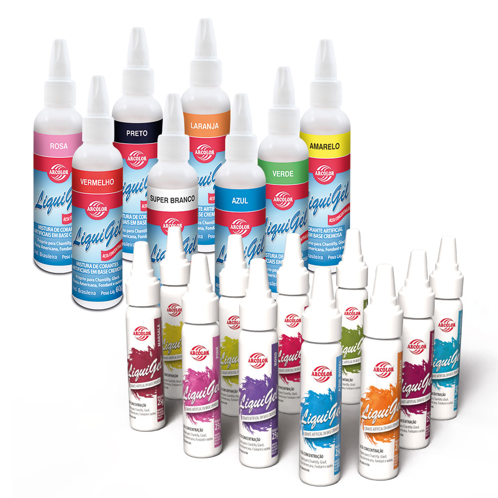 Corante Liquigel 25g e 60g