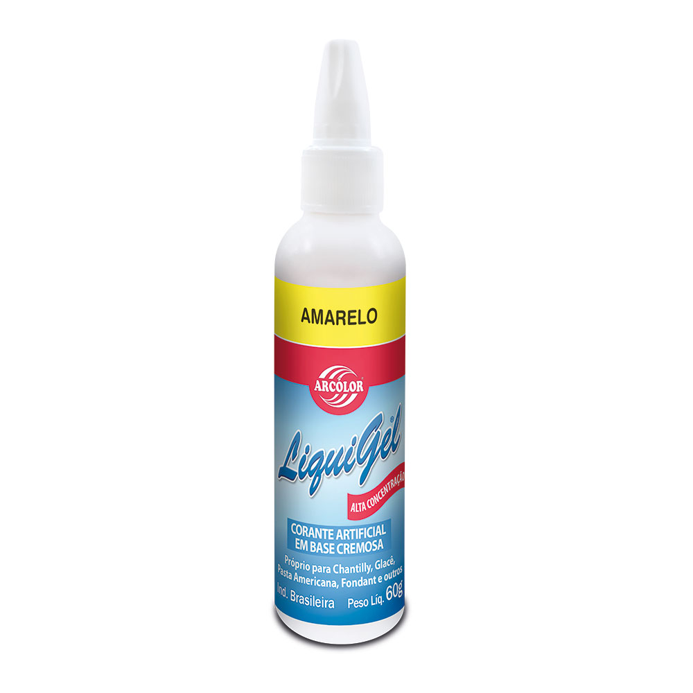 Corante Liquigel 60g Amarelo