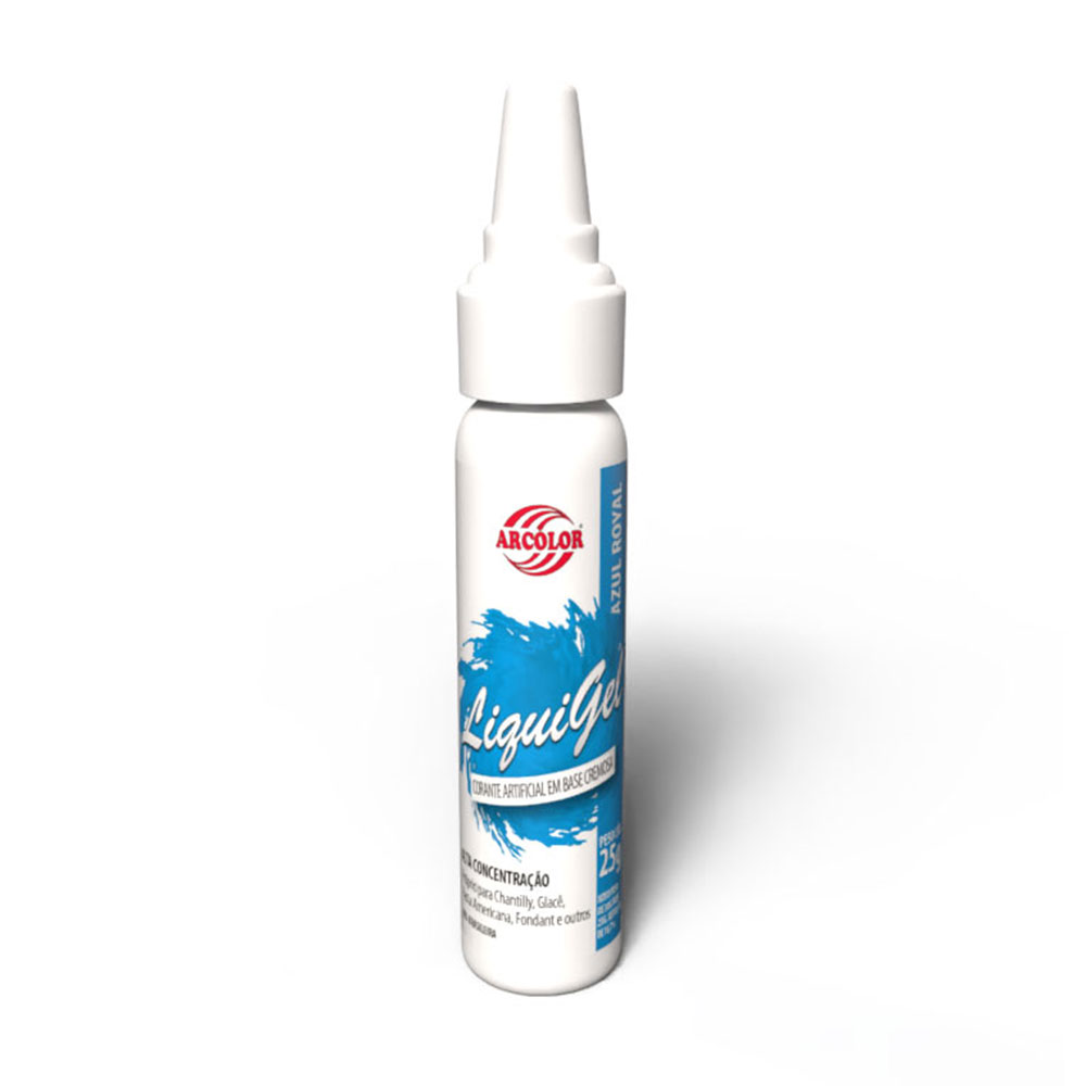 Corante Liquigel 25g Azul Royal