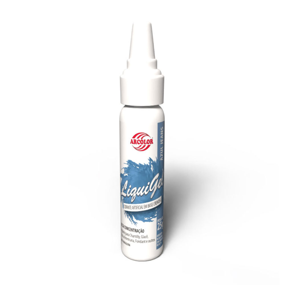 Corante Liquigel 25g Azul Jeans