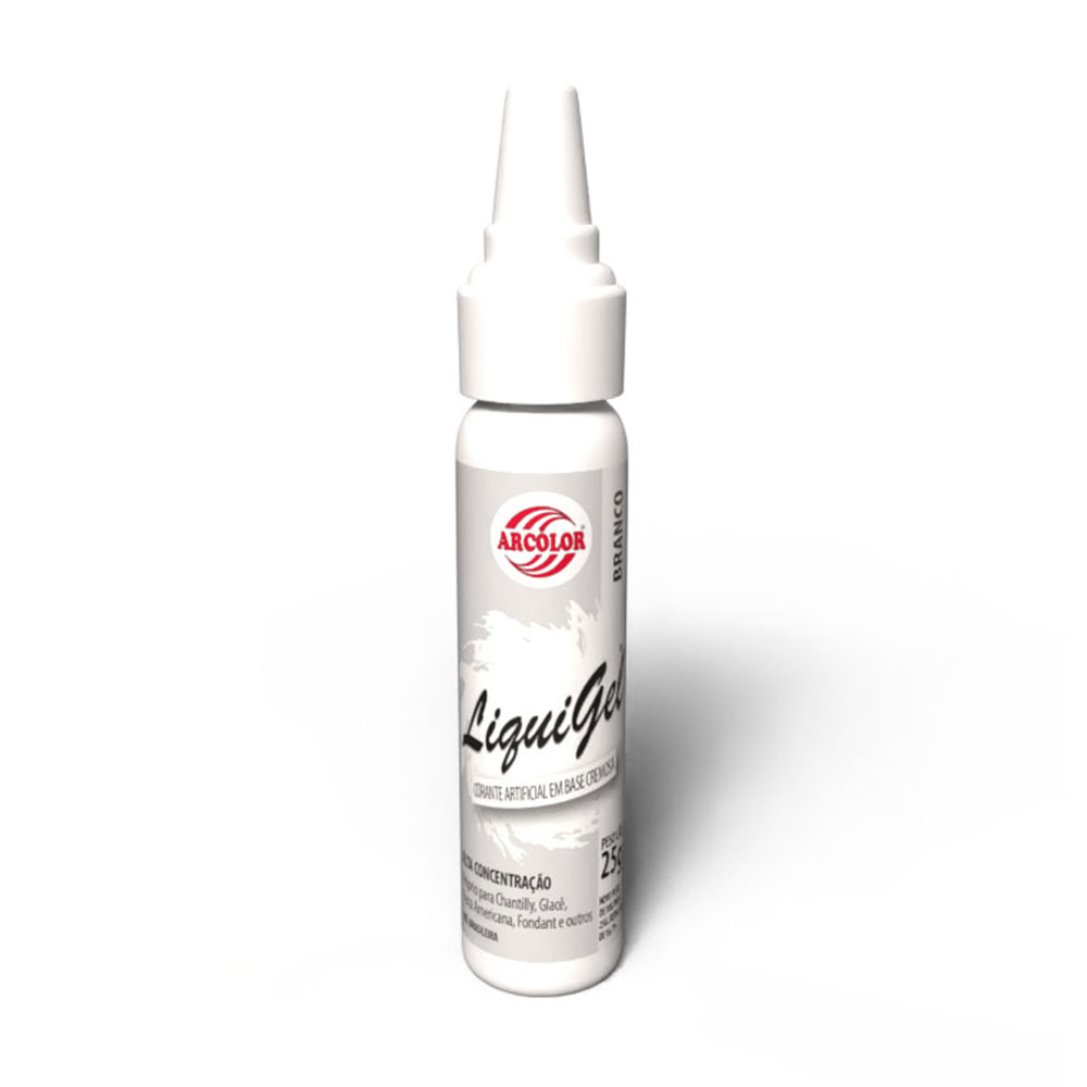Corante Liquigel 25g Branco