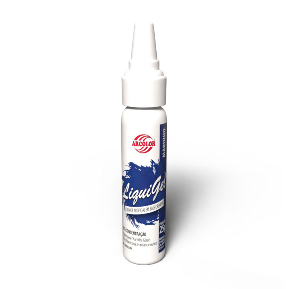Corante Liquigel 25g Marinho