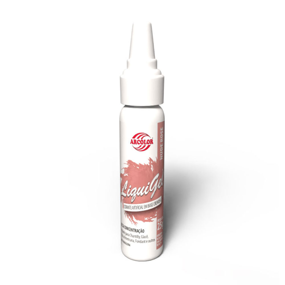 Corante Liquigel 25g Nude Rose