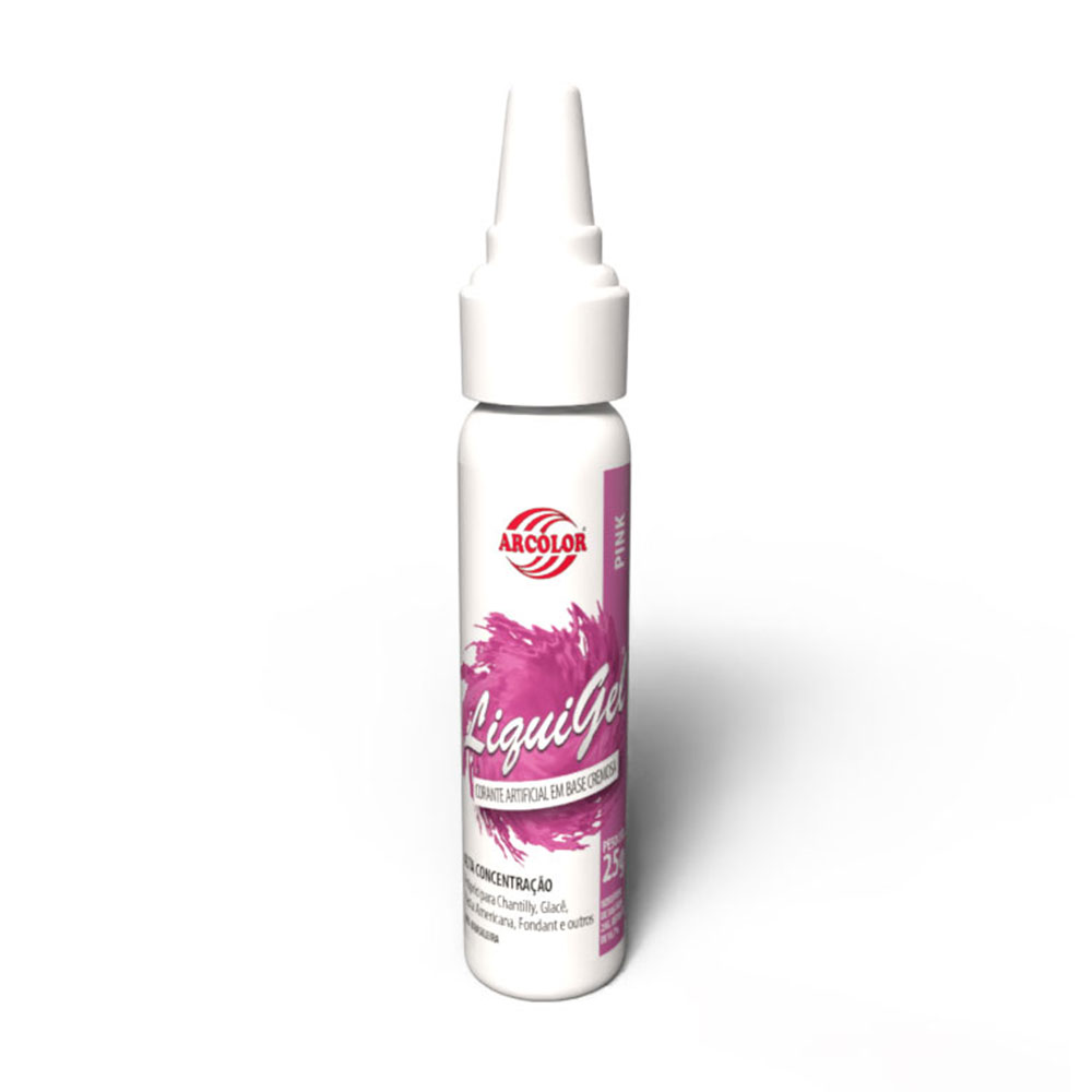 Corante Liquigel 25g Pink