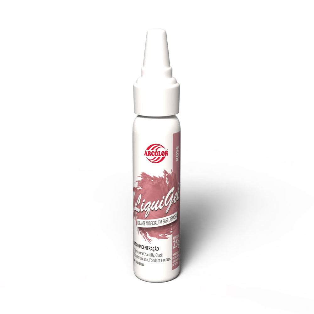 Corante Liquigel 25g Rose