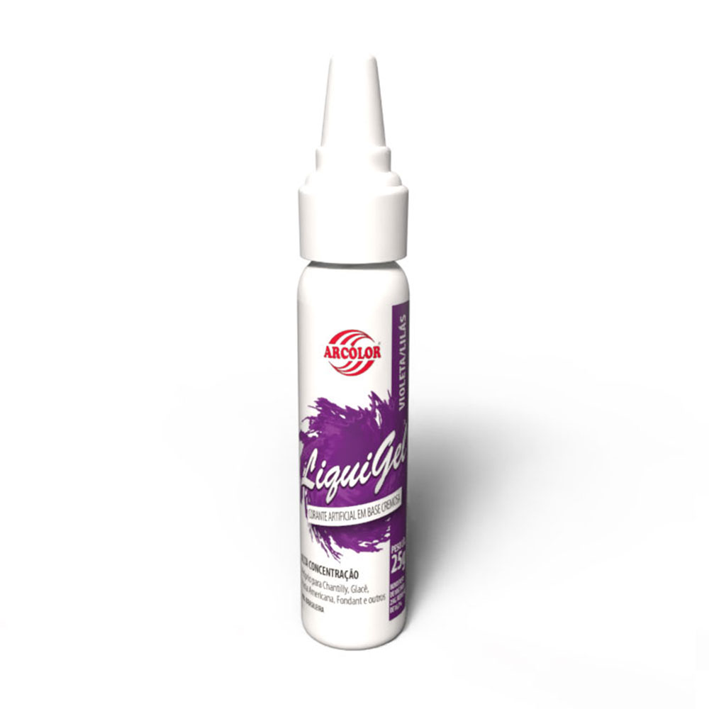 Corante Liquigel 25g Violeta