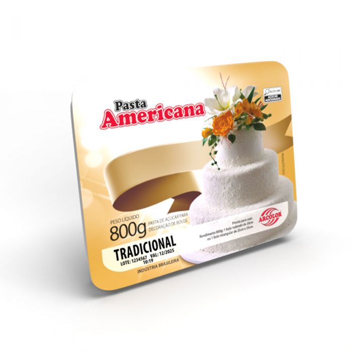 Pasta Americana Arcólor 800g