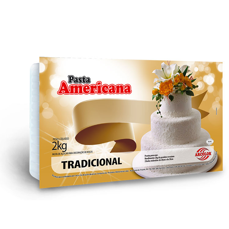 Pasta Americana Tradicional 2kg