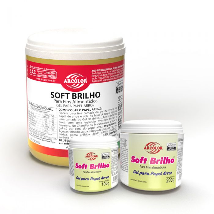 Soft Brilho 1kg, 200g e 100g