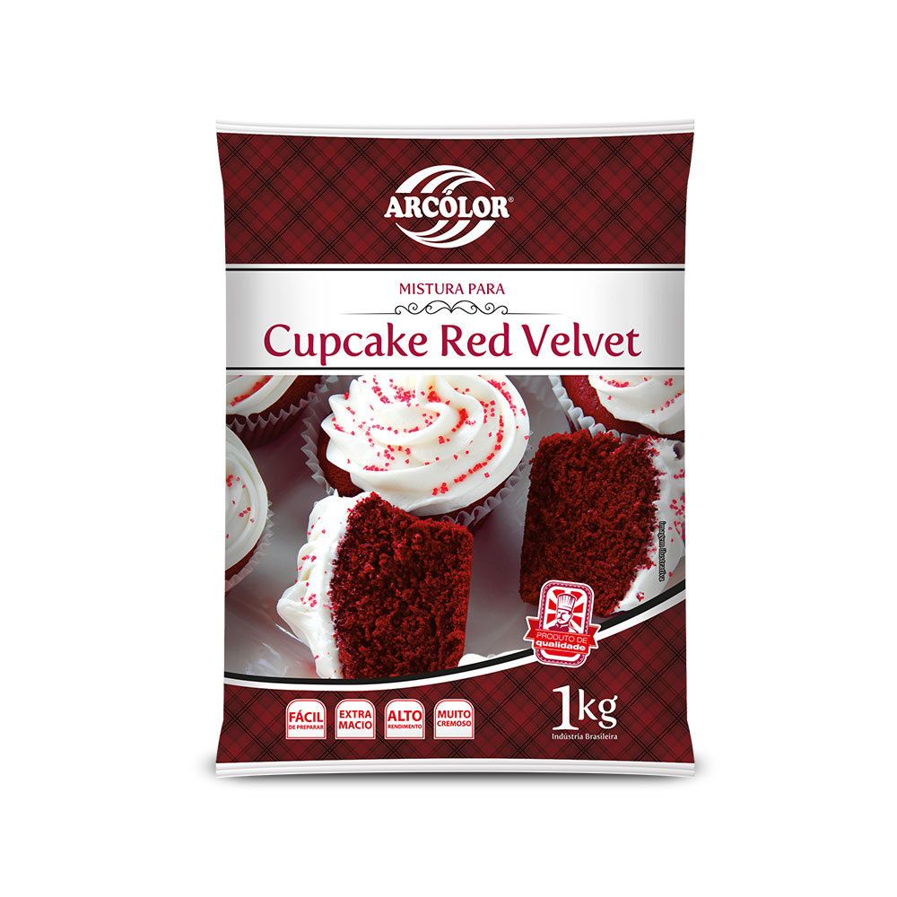 Mistura para Cupcake Red Velvet