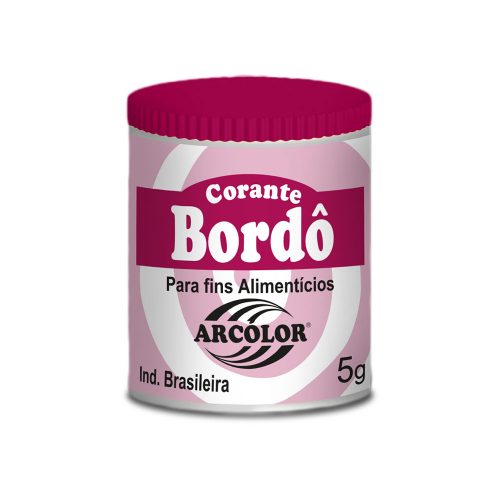 Corantes em Pó 5g Arcólor Bordô