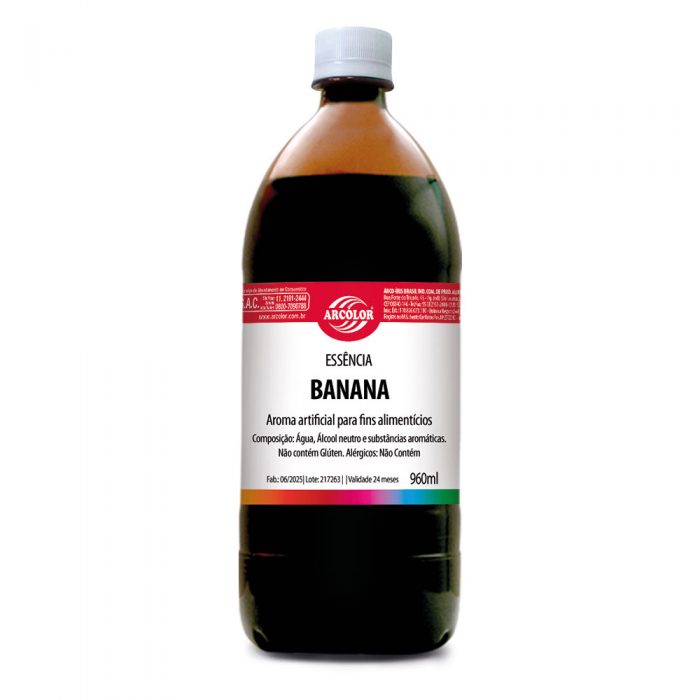 Essência 960ml Arcólor Banana