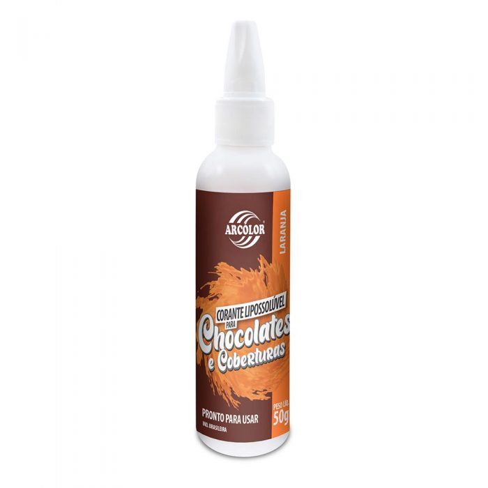 Corante para Chocolate Arcólor 50g - Laranja