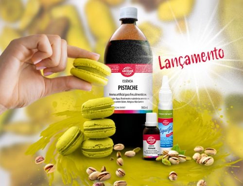 Lançamentos: Corante Liquigel Verde Pistache e Essência de Pistache