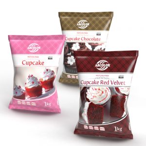Cupcake Neutro, Chocolate e Red Velvet