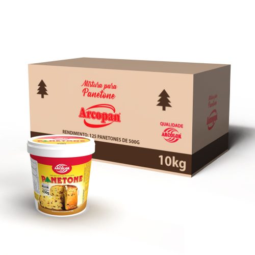 Mistura para Panetone Arcólor 10kg e 450g