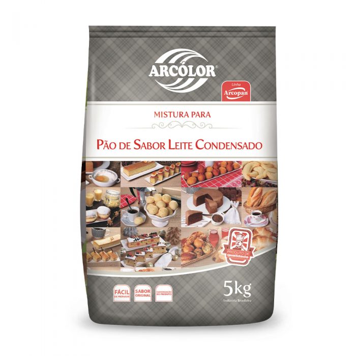 Mistura para Pão sabor Leite Condensado Arcólor