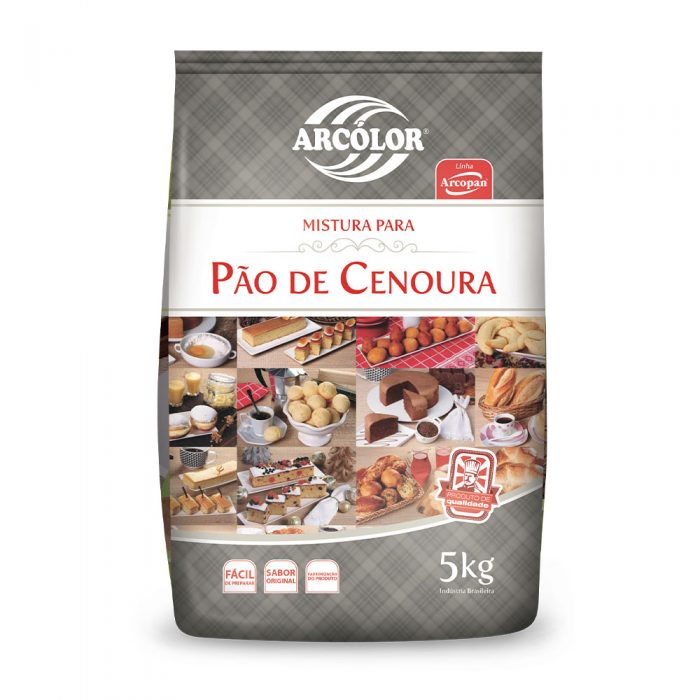 Mistura para Pão de Cenoura Arcólor