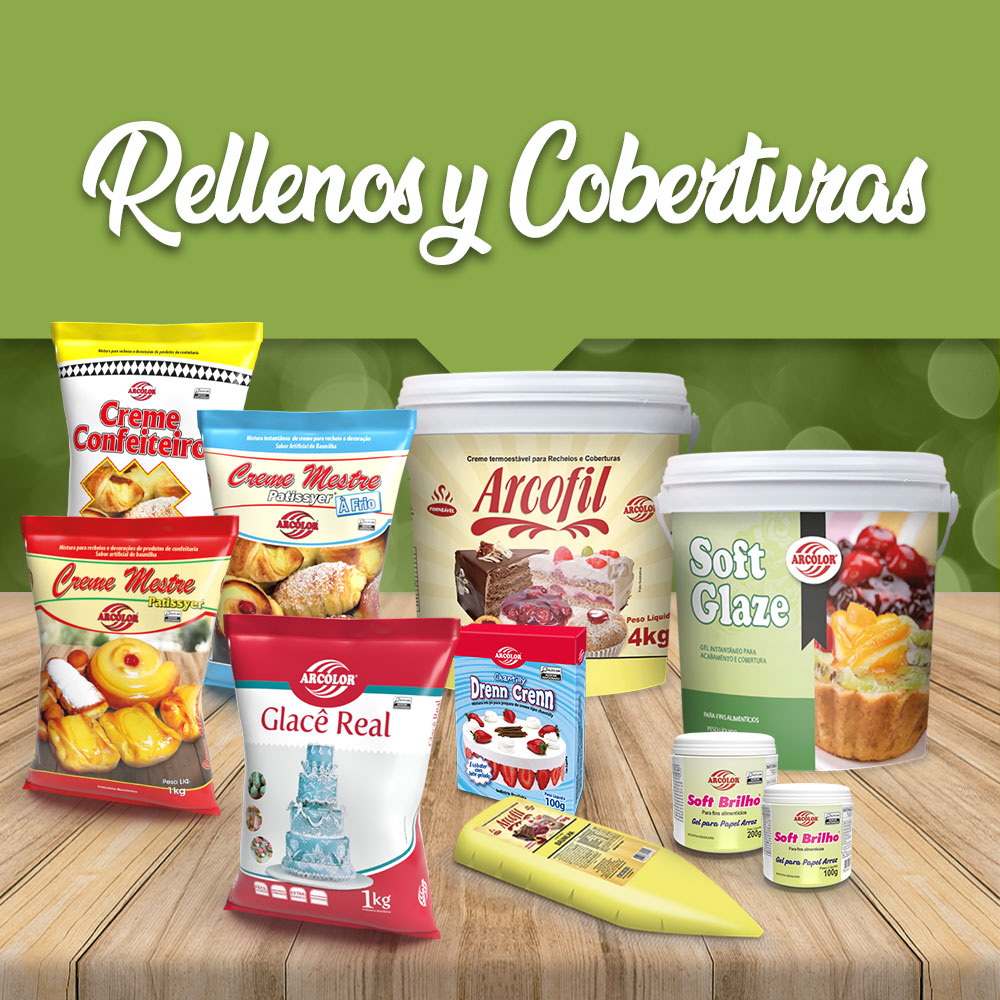 Rellenos y coberturas Arcólor®